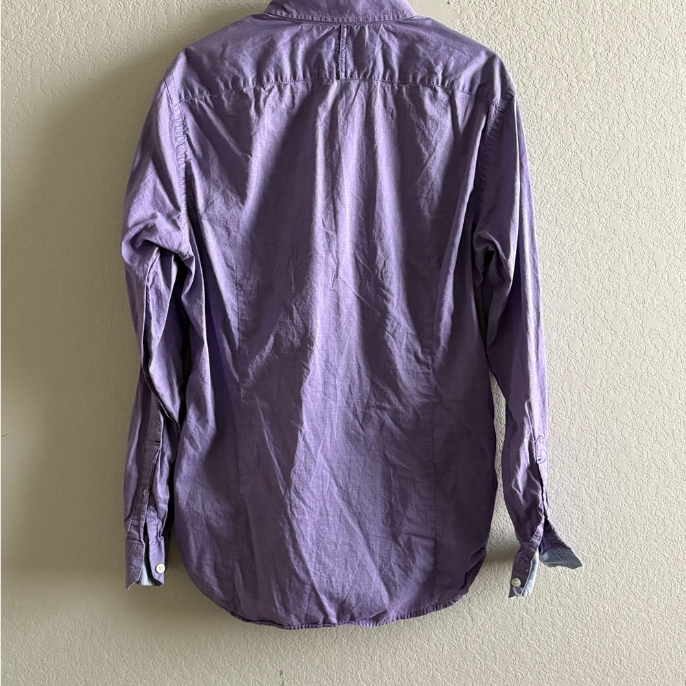 Banana Republic Men’s Button-Down Shirt — Peach and Lavender bundle. GET BOTH - Picture 7 of 9
